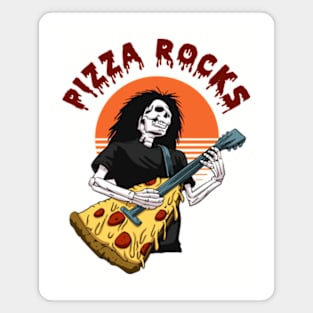 Pizza Rocks Magnet